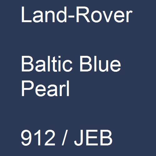 Land-Rover, Baltic Blue Pearl, 912 / JEB.